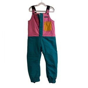 Patagonia Kids Snow Pile Bib Colorful Kids Overalls 5T